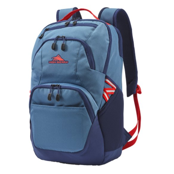 Blue and navy everyday backpack